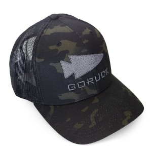 Black Accessories Goruck Trucker Snapback Hat | SG-845719-EGH