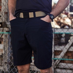 Black Men's Goruck 24.7 Simple Shorts | SG-829041-ZJL