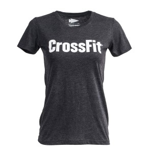 Black Women's Goruck CrossFit T-Shirt | SG-096218-EJU