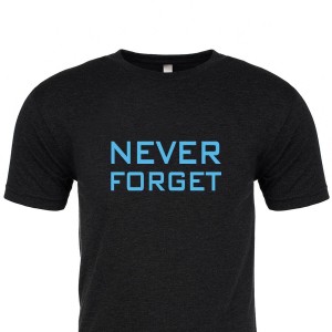 Black Women's Goruck Never Forget T-Shirt | SG-851940-KTQ