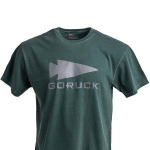 Blue Men's Goruck Spearhead Heavyweight T-Shirt | SG-487230-QNE