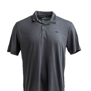 Deep Grey Men's Goruck The Field Polo T-Shirt | SG-162573-WLY