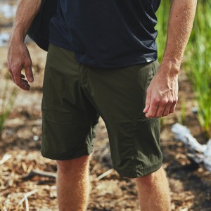 Green Men's Goruck Indestructible Challenge Shorts | SG-061924-VML