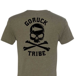 Green Men's Goruck Tribe T-Shirt | SG-621389-MEU