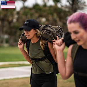 Green Women's Goruck Indestructible Performance Tank | SG-845130-SBX