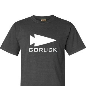 Grey Men's Goruck Spearhead Heavyweight T-Shirt | SG-240935-RJY