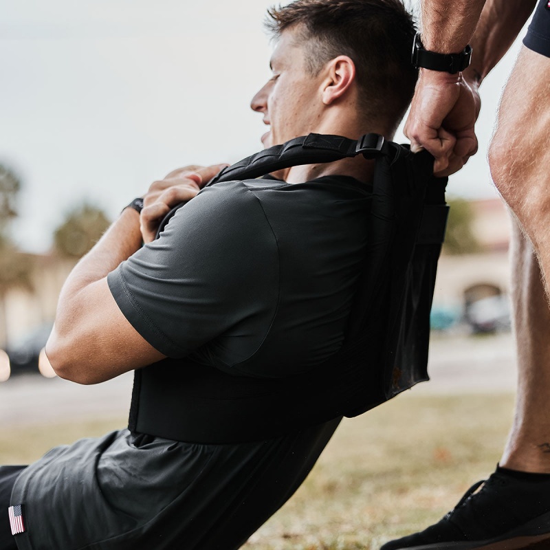 Black Accessories Goruck 2.0 16L Training Weight Vest | SG-836759-YHW