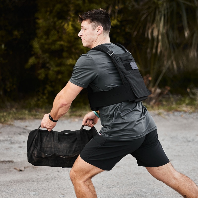 Black Accessories Goruck 2.0 16L Training Weight Vest | SG-836759-YHW