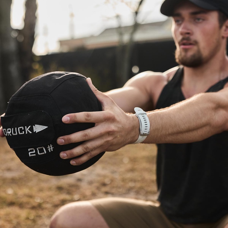 Black Accessories Goruck Medicine Ball Training Sandbags | SG-936210-IMN