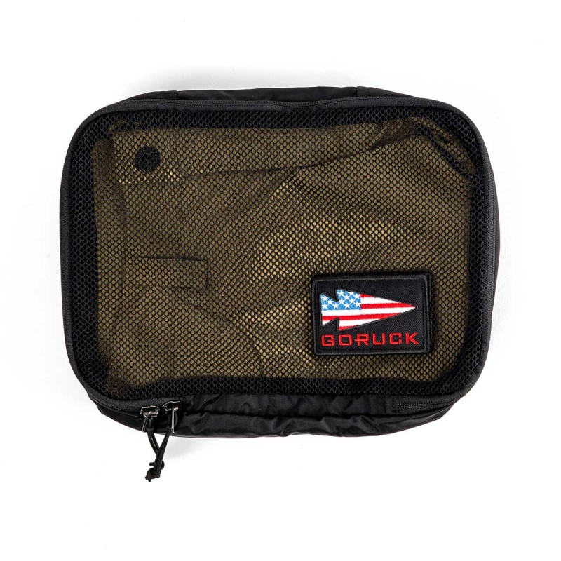 Black Accessories Goruck Packing Cubes Bags | SG-216350-ART