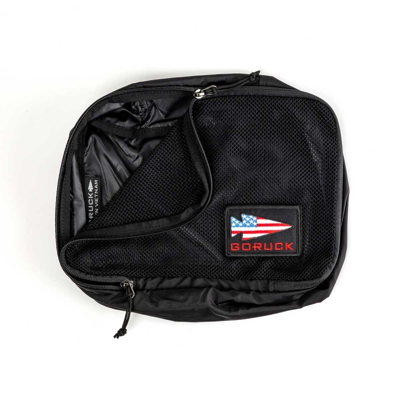 Black Accessories Goruck Packing Cubes Bags | SG-216350-ART