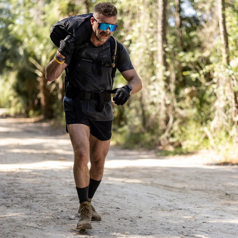 Black Men's Goruck Ranger Panties Length 5.0 in Shorts | SG-710695-SDG