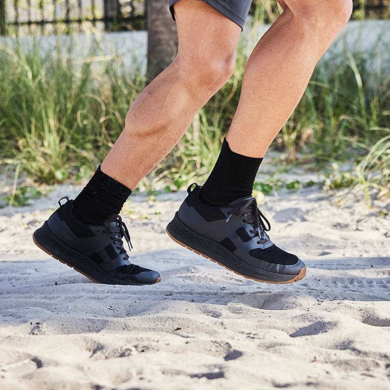 Black Men's Goruck Rough Runners | SG-420597-OUR