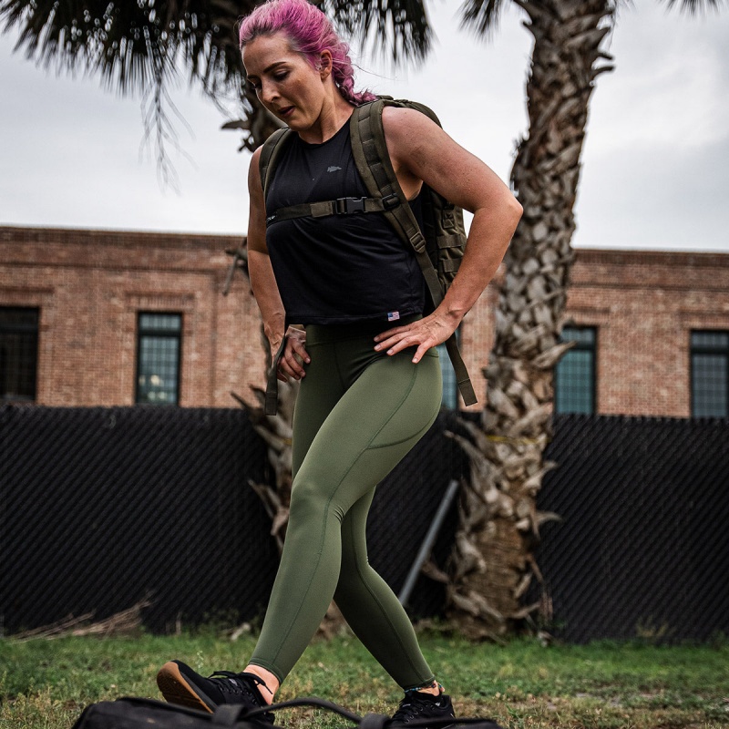 Black Women's Goruck Indestructible Performance Tank | SG-795613-JAU