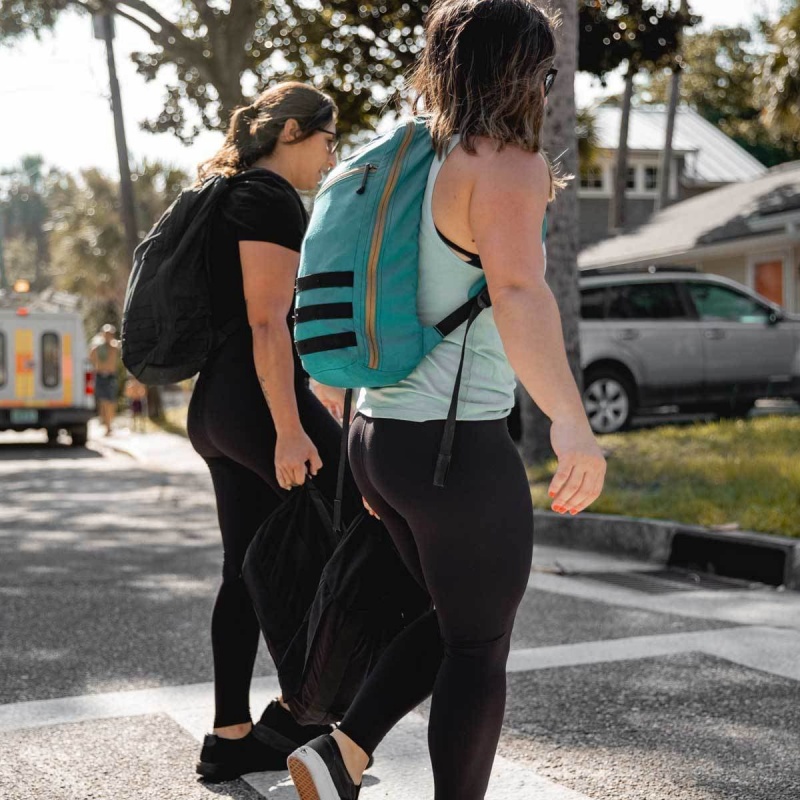 Black Women's Goruck Indestructible Tough Leggings | SG-975803-BJN