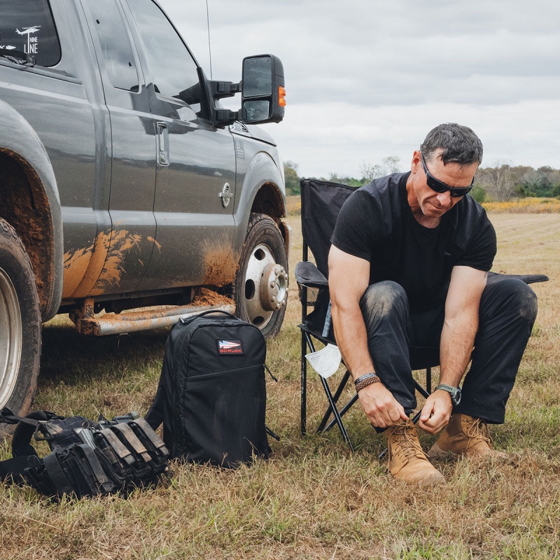 Black / Grey Accessories Goruck Ruck Double Compartment Ripstop ROBIC® Bullet | SG-043197-NDE