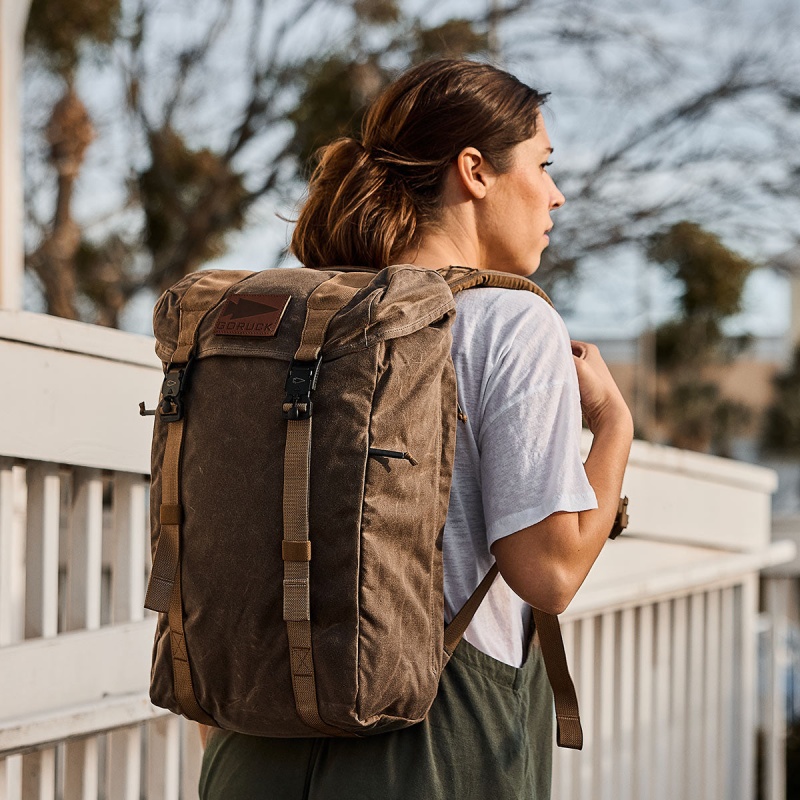 Brown Accessories Goruck Waxed Canvas M23 | SG-390517-IHB