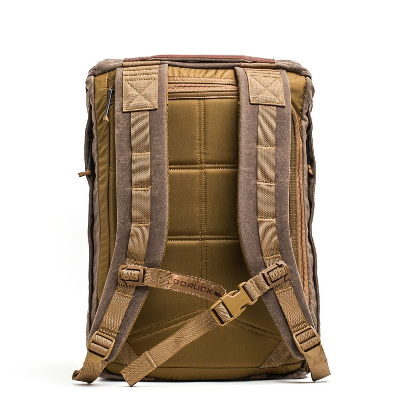 Brown Accessories Goruck Waxed Canvas M23 | SG-390517-IHB