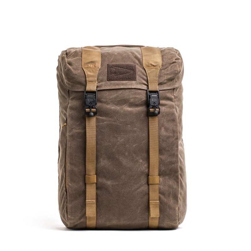 Brown Accessories Goruck Waxed Canvas M23 | SG-586391-LVN