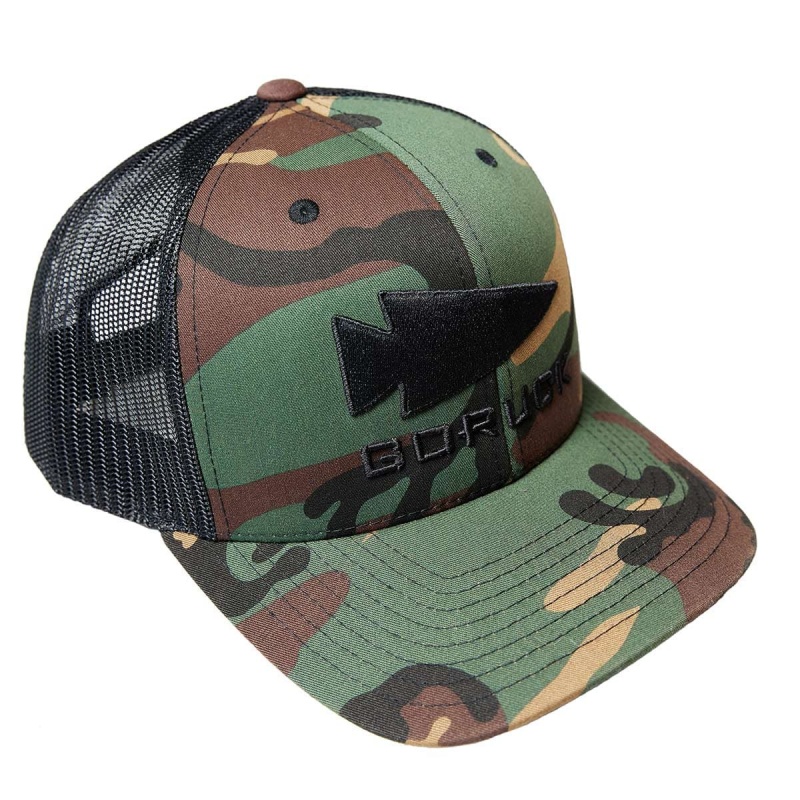 Camo Accessories Goruck Trucker Snapback Hat | SG-072659-QGF