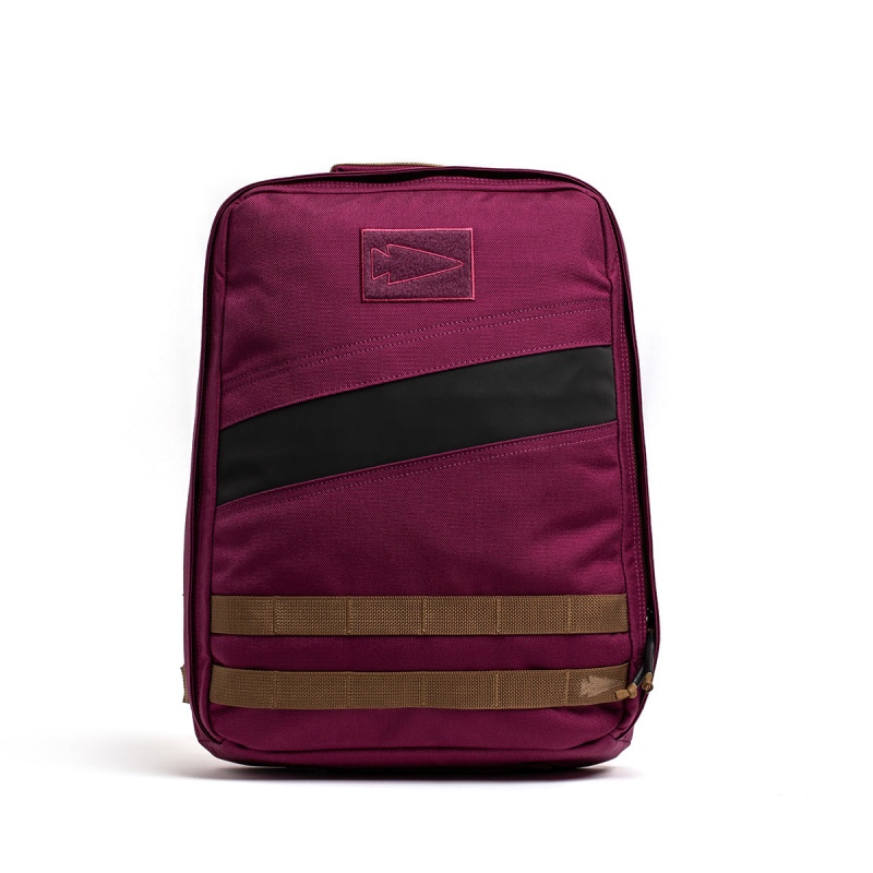 Dark Red / Brown Accessories Goruck 4.0 15L Rucker | SG-129780-FBE