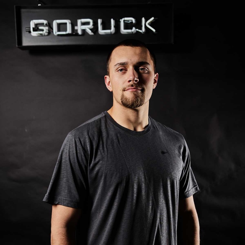 Deep Grey Men's Goruck The Field T-Shirt | SG-802413-ITX