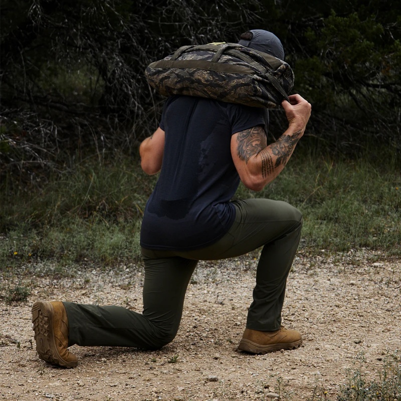 Green Men's Goruck 24.7 Simple Pants Lightweight Pants | SG-035267-HZW