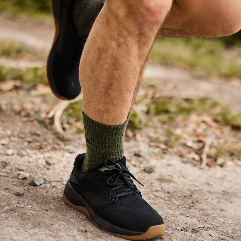 Green Men's Goruck Merino Challenge Socks | SG-085149-XDZ