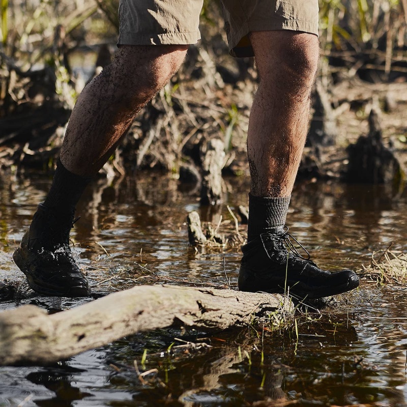 Green Women's Goruck Merino Challenge Socks | SG-392417-DHU