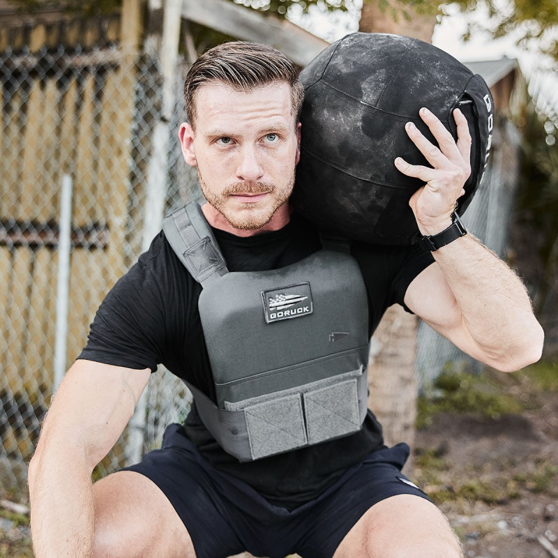 Grey Accessories Goruck 2.0 16L Training Weight Vest | SG-052497-BNX